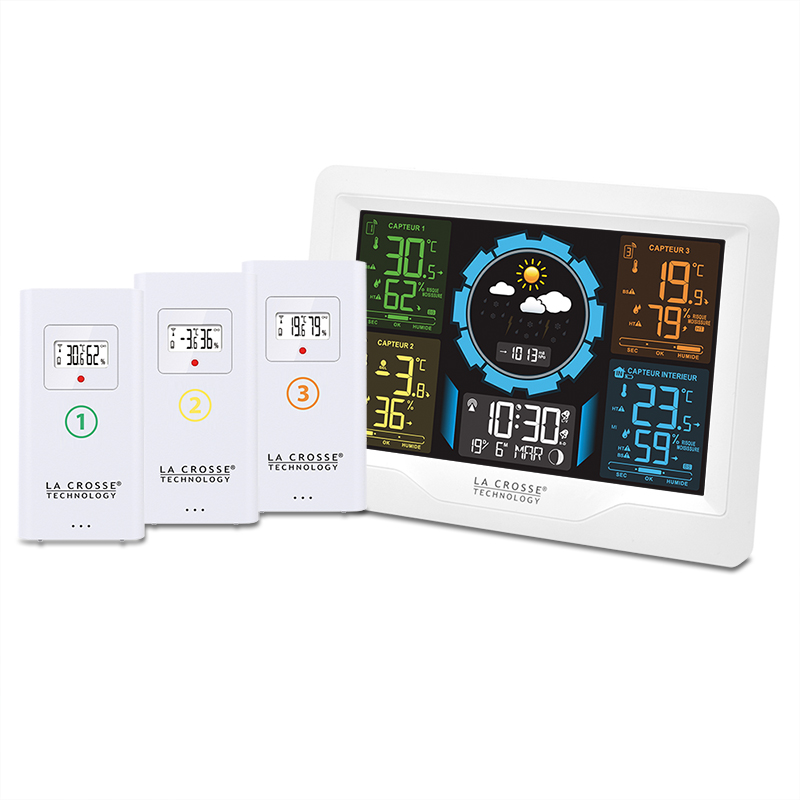 WS6825 - LA CROSSE TECHNOLOGY - Station Météo Thermo/hygro LCD